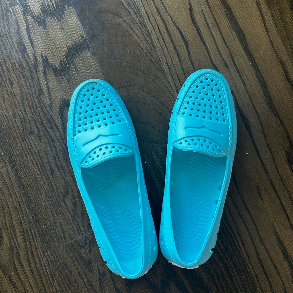 Elegant Turquoise Moccasins for Women